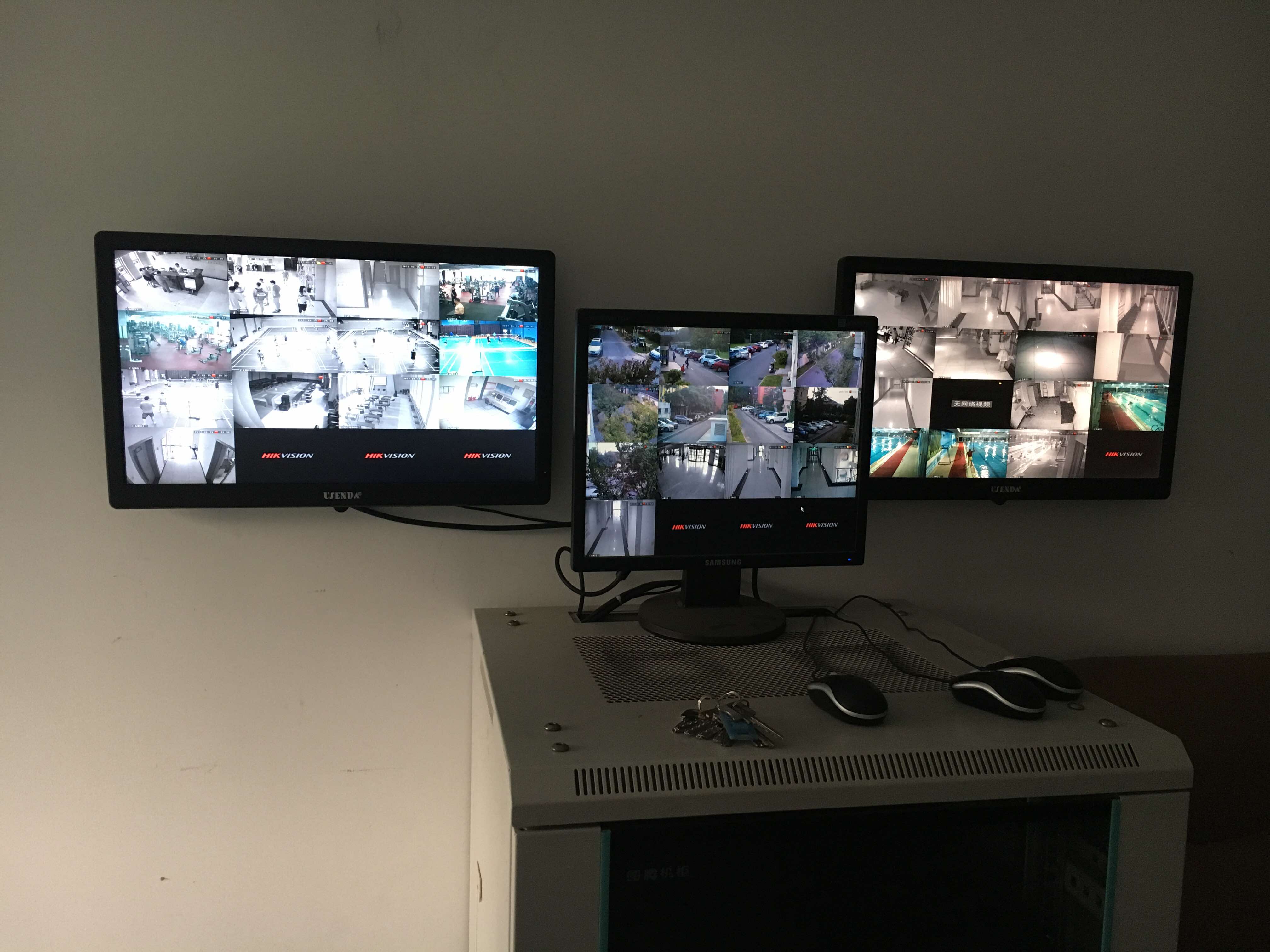 西苑活動中心數(shù)字監(jiān)控系統(tǒng)