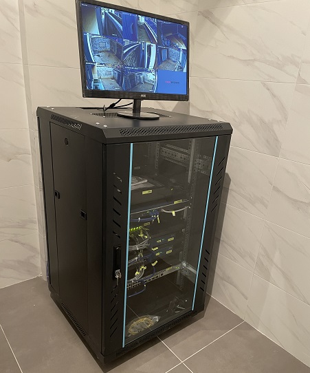 北京院子別墅?？低暟卜辣O(jiān)控安裝工程